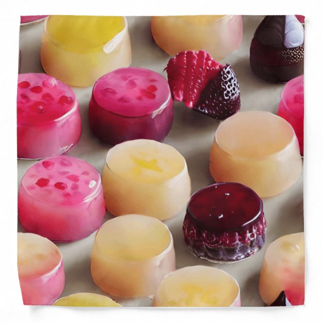 Jelly Pudding Bandana (Front)