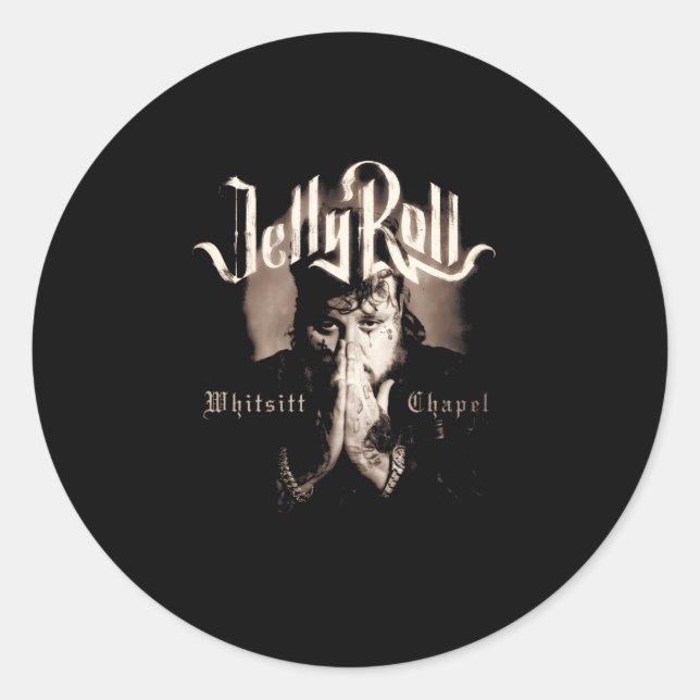 Jelly Roll Whitsitt Chapel Classic Round Sticker (Front)
