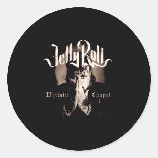 Jelly Roll Whitsitt Chapel Classic Round Sticker (Front)