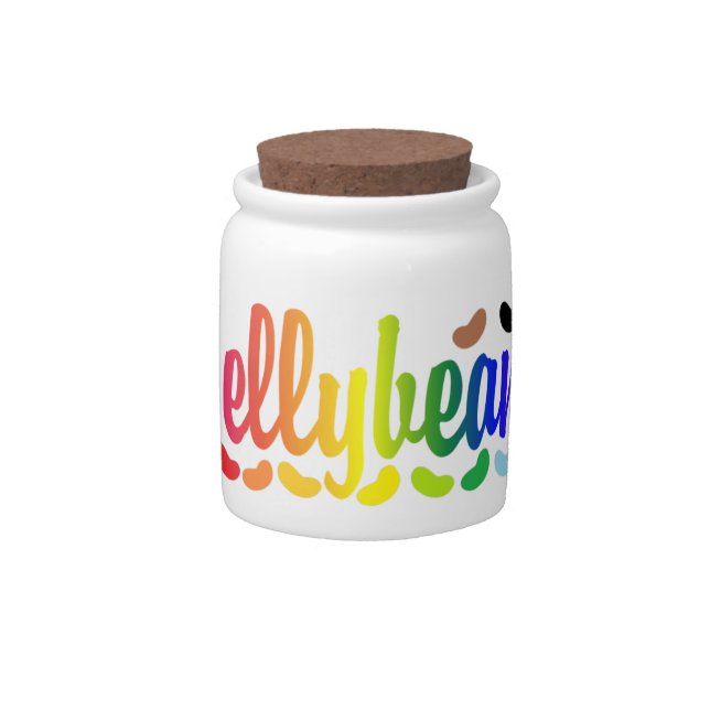 Jellybean Delight Candy Jar (Front)