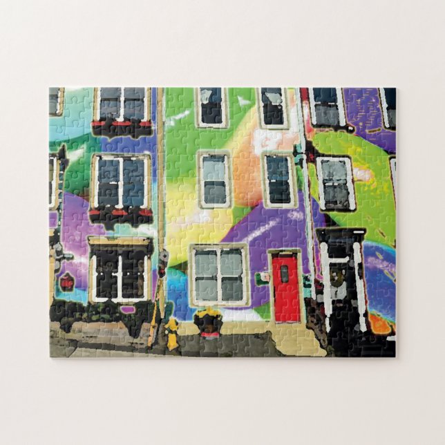 Jellybean Row Jigsaw Puzzle (Horizontal)