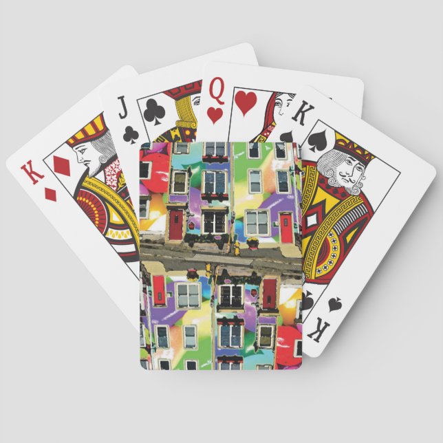 Jellybean Row Poker Cards (Back)