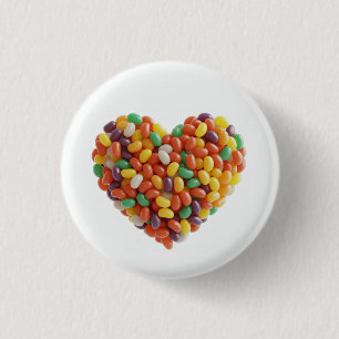 Jellybeans Heart Button