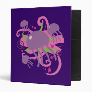 Jellyfish 3 Ring Binder