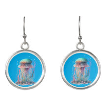Jellyfish acryllic Earrings