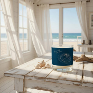 Jellyfish Art with “The Sea Holds Quiet Stories” Scented Candle
