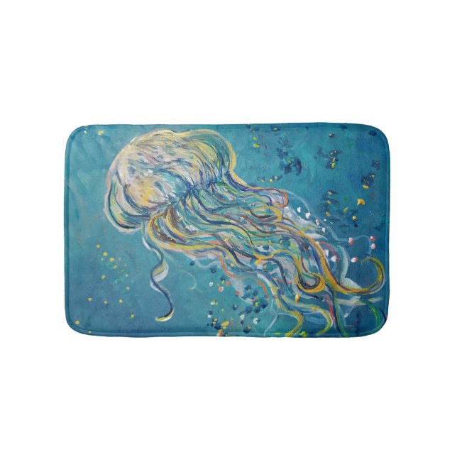 jellyfish  bath mat (Front)