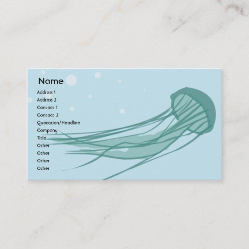 Jellyfish - Business Business Cards