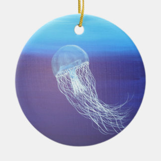 Jellyfish Ceramic Ornament