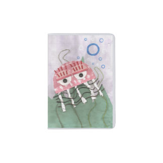 Jellyfish Comb Passport Holder