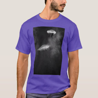 Jellyfish Dance IV in BW Vladivostok Aquarium T-Shirt