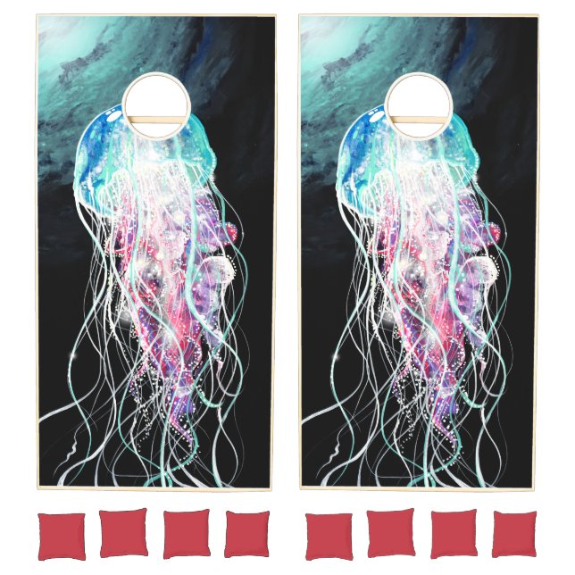 Jellyfish dreams cornhole set (Set)