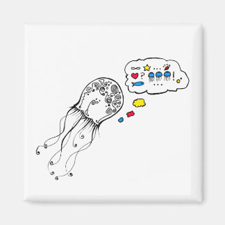 Jellyfish Dreams Magnet