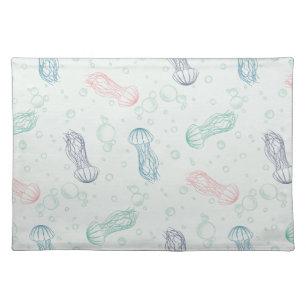 Jellyfish Drift Cloth Placemat