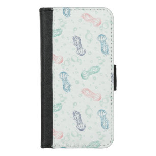 Jellyfish Drift iPhone 8/7 Wallet Case