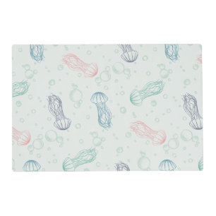 Jellyfish Drift Placemat