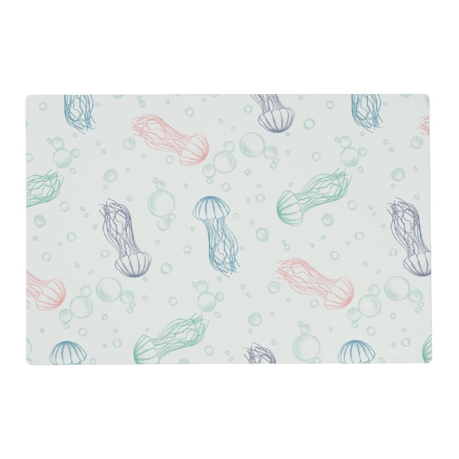 Jellyfish Drift Placemat (Front)