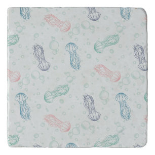 Jellyfish Drift Trivet