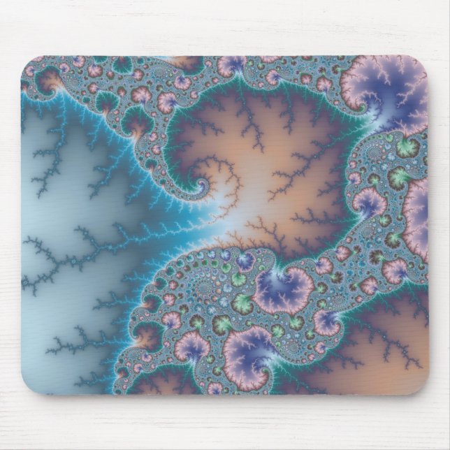 Jellyfish - Fractal Mousepad (Front)