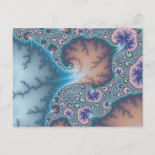 Jellyfish - Fractal Postcard