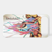"Jellyfish Iphone 4/4s Case" kmkirkART Case-Mate iPhone Case (Back (Horizontal))