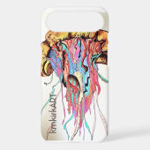 "Jellyfish Iphone 4/4s Case" kmkirkART Case-Mate iPhone Case (Back)