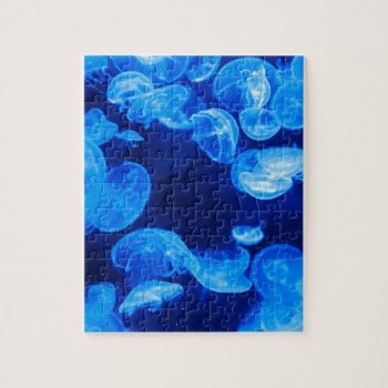 Jellyfish Jigsaw Puzzle by Theraven14 at Zazzle