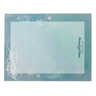 Jellyfish Jive Lined Notepad
