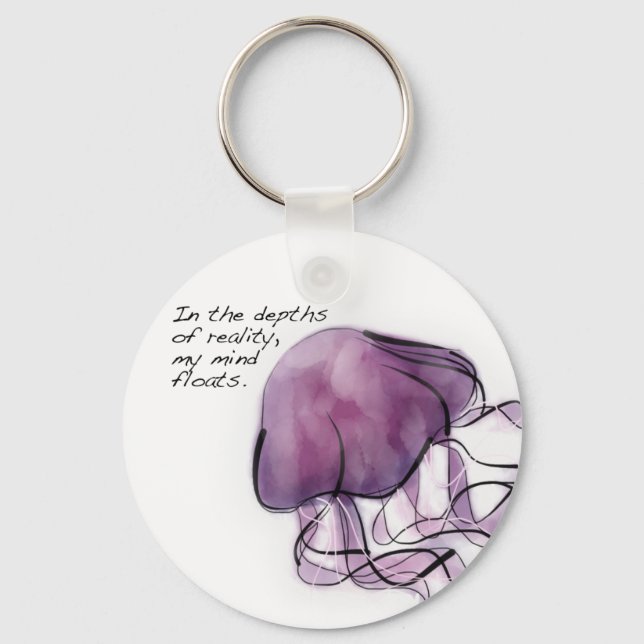 Jellyfish Keychain (Front)