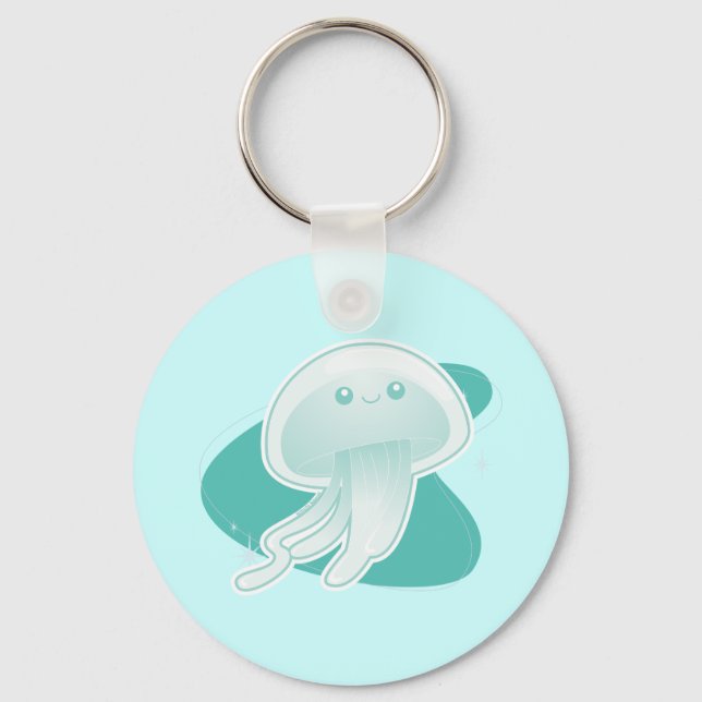 Jellyfish Keychain (Front)