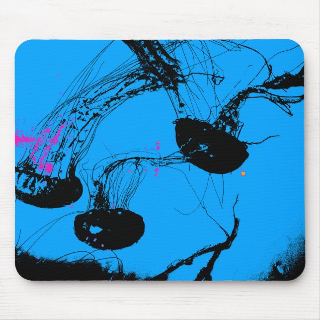 Jellyfish - Marine Animals Mouse Pad (Front)