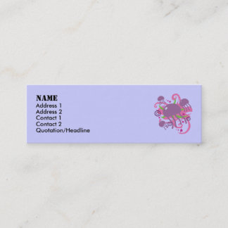 Jellyfish Mini Business Card