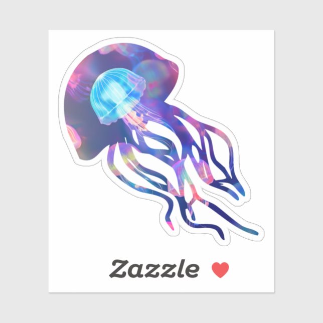 Jellyfish Mode Sticker (Sheet)
