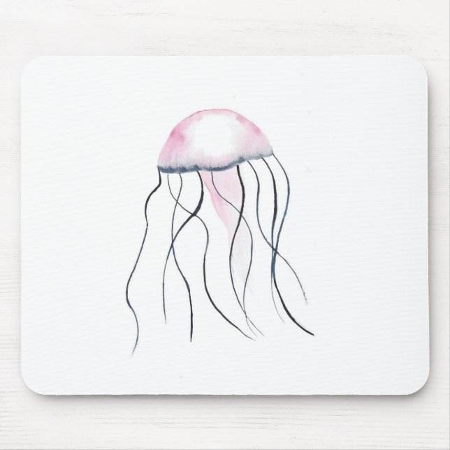 Jellyfish Mouse Pad (Front)
