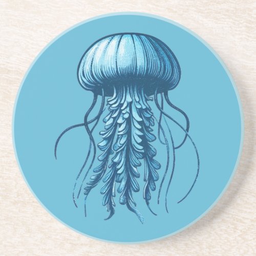 Jellyfish Nautical Coaster