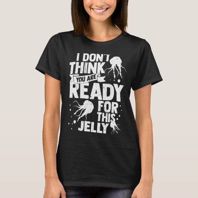 Jellyfish Ocean Ephyra Creature Smack T-Shirt (Front)