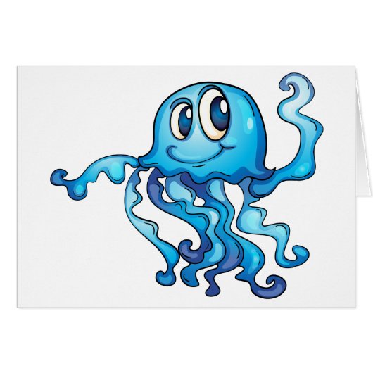 Jellyfish on White (Front Horizontal)