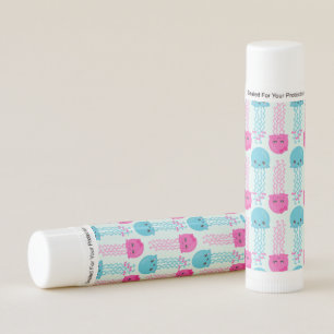 Jellyfish Pattern, Cute Jellyfish, Sea Animals Lip Balm