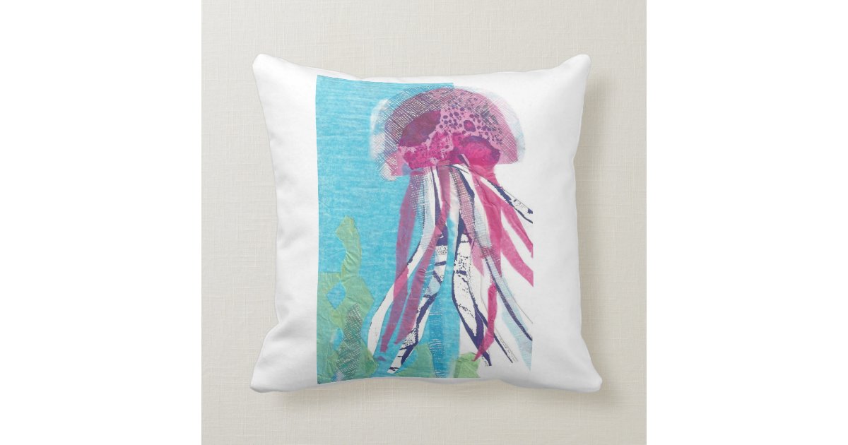 jellyfish pillow | Zazzle.com