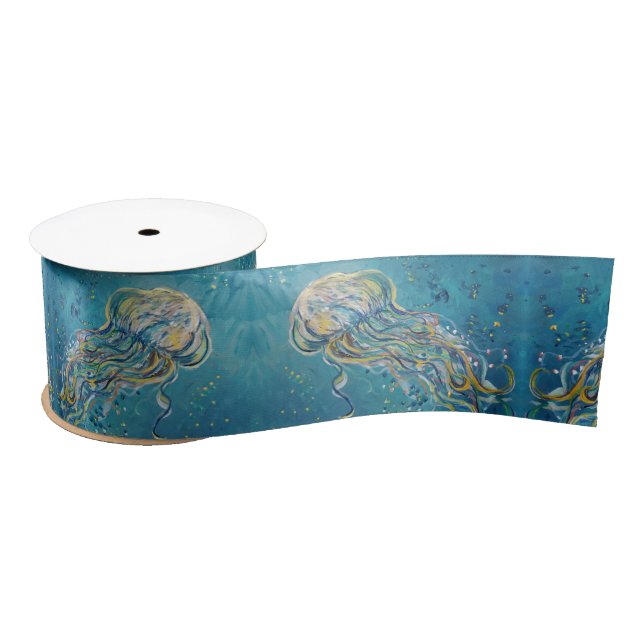 jellyfish  satin ribbon (Spool)