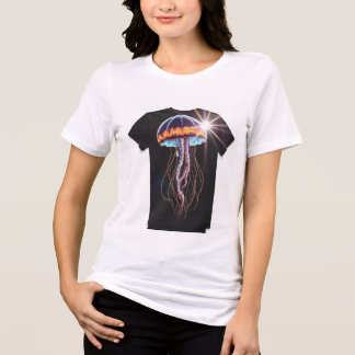 Jellyfish Serenade t-shirt Tri-Blend Shirt