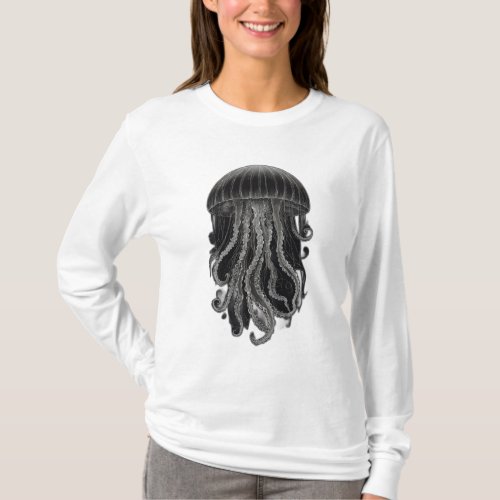 Jellyfish Serenity _ Captivating Marine Creature T_Shirt