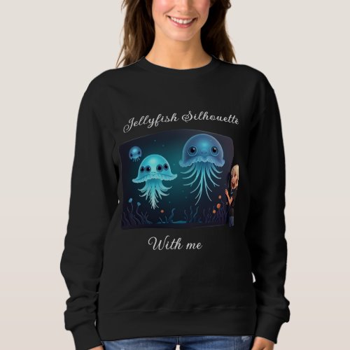 Jellyfish Silhouette Sweatshirt