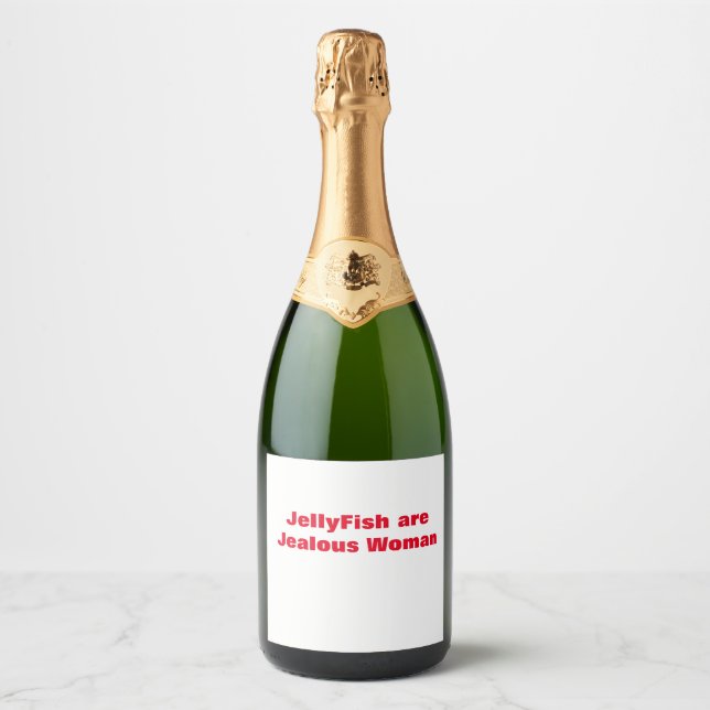 JellyFish Sparkling Wine Label (Front)