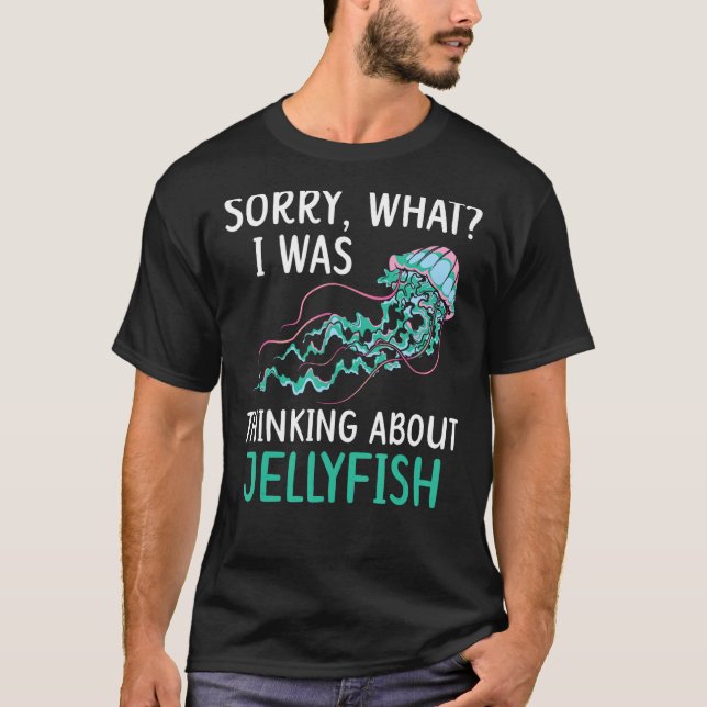 Jellyfish Sting Marine Biology Jellyfish  Animal T-Shirt (Front)