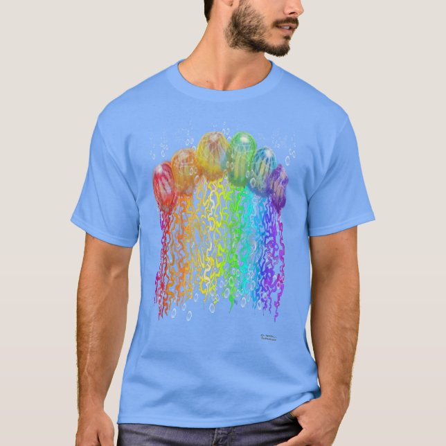 Jellyfish Tentacles T-Shirt (Front)