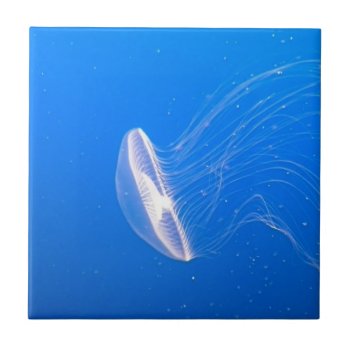 Jellyfish Tentacles Tile by beachcafe at Zazzle
