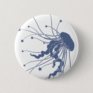 Jellyfish the Star Bringer Pin Back Button