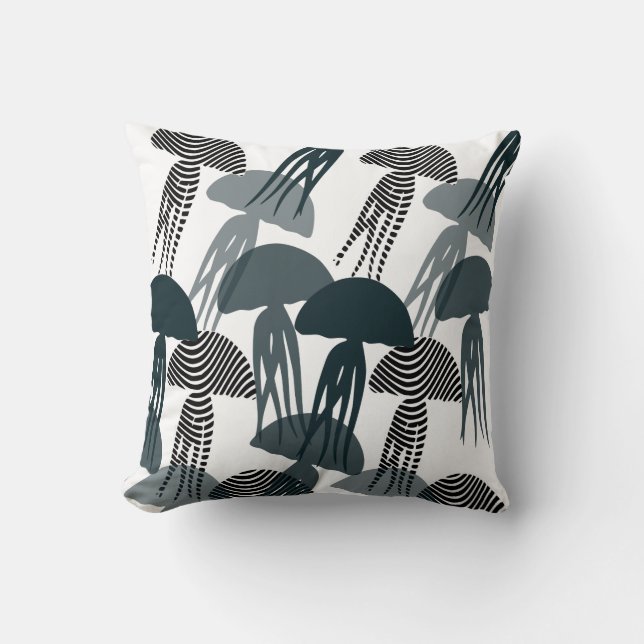 JELLYFISH THROW PILLOW (Front)
