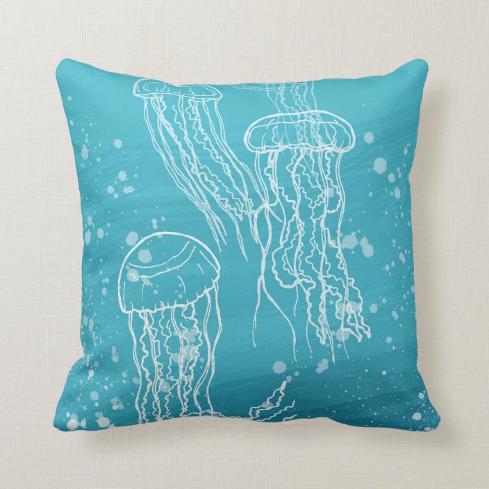 Jellyfish Throw Pillow | Zazzle.com